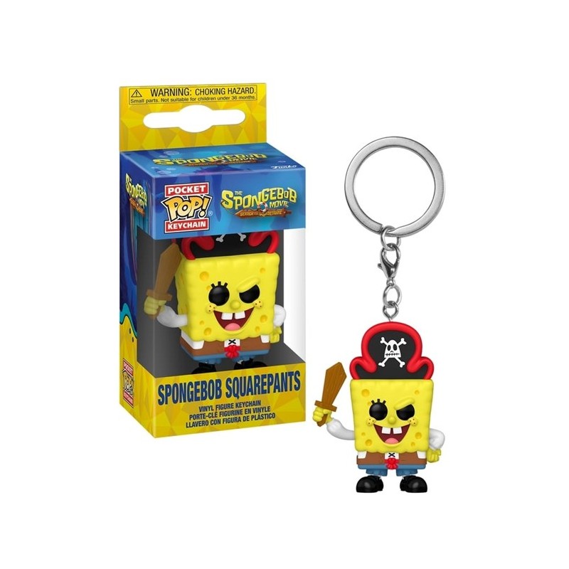 Pop Keychain - Spongebob Squarepants Pirates